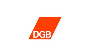 Logo DGB. Führt zu: Unsere Kooperationspartner*innen.