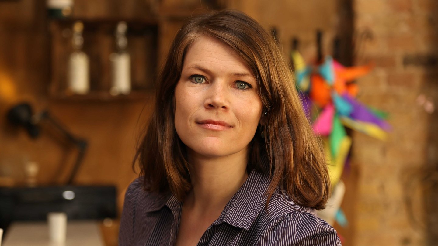 Katrin Elsemann standing in a room